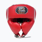 Cască de box Rival RHG100 Professional Headgear red/silver