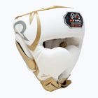 Cască de box Rival RHG100 Professional Headgear white/gold