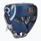 Cască de box Rival RHG100 Professional Headgear blue/silver