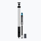Pompă de bicicletă Crankbrothers Klic HP Gauge + CO2 120 psi silver