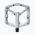 Pedale de bicicletă Crankbrothers Stamp 2 raw silver