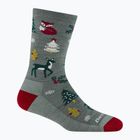 Șosete pentru femei Darn Tough Yuletide Wild Crew Lightweight with Cushion balsam