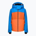 Jachetă de schi pentru copii Reima Luusua albastru-portocaliu 5100087A-1470
