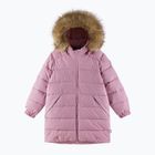 Geacă de puf pentru copii Reima Luvia grey pink