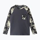 Longsleeve de înot pentru copii Reima Kroolaus soft black