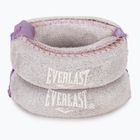Greutăți pentru încheieturi Everlast Lavender terry