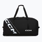 Geantă de călătorie CCM 520 Wheeled Player Bag 37' 175 l black/white