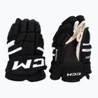 Mănuși de hochei pentru copii CCM Tacks XR80 JR Gloves black/white