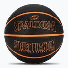 Minge de baschet Spalding Phantom negru/portocaliu mărime 6