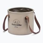 Găleată Naturehike NH20SJ040 10 l light brown
