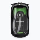 Geantă de bicicletă pentru cadru Rockbros 010-4BK Bike Front Bag black