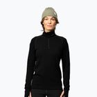 Bluză termoactivă pentru femei Devold Expedition Merino 235 Zip Neck black