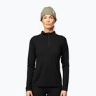 Bluză termoactivă pentru femei Devold Breeze Merino 150 Zip Neck black