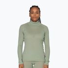 Bluză termoactivă pentru femei Devold Adventure Merino 190 High Neck fog