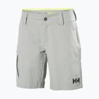 Pantaloni scurți de navigație pentru femei Helly Hansen QD Cargo grey fog
