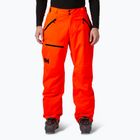 Pantaloni de schi pentru bărbați  Helly Hansen Sogn Cargo neon orange