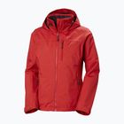Geacă de navigație pentru femei Helly Hansen Crew Hooded Midlayer 2.0 red