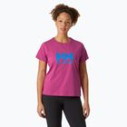 Tricou pentru femei Helly Hansen Logo 2.0 magenta 2.0