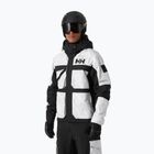 Geacă de schi pentru bărbați Helly Hansen Ullr D Heritage Short grey fog snow camo aop