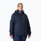 Geacă de navigație pentru femei Helly Hansen Crew Hooded Midlayer Plus 2.0 navy