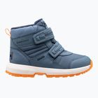 Ghete pentru copii Helly Hansen Jk Bowstring Boot HellyTech washed navy/papaya