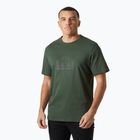 Tricou pentru bărbați Helly Hansen Box T 2.0 jungle green