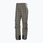 Pantaloni de schi pentru bărbați Helly Hansen Legendary Insulated pebble broxburn plaid aop