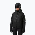 Geacă de schi pentru femei Helly Hansen Valdisere 3.0 black embossed stripes
