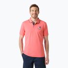 Tricou polo pentru bărbați Helly Hansen Hp Figari Polo sunset pink