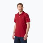 Tricou pentru bărbați Helly Hansen Hudson Polo red