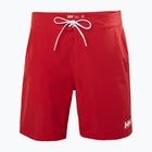 Pantaloni scurți de navigație pentru bărbați Helly Hansen Newport Board Shorts 8" red