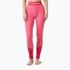 Pantaloni termoactivi pentru femei Helly Hansen Lifa Merino Midweight hot pink
