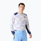 Bluză termoactivă pentru bărbați Helly Hansen Lifa Active white slope map aop