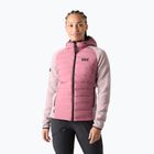 Geacă hibrid pentru femei Helly Hansen Skagen Hybrid Knit Insulator wildberry