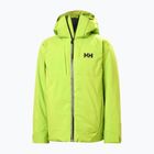 Geacă de schi pentru copii Helly Hansen Alpha luminous green