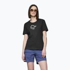 Tricou pentru femei NORRONA Cotton Viking caviar black