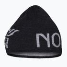 Căciulă de iarnă NORRONA MerinoUll Logo Beanie caviar melange