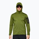 Bluză de trekking pentru bărbați NORRONA Falketind Warm2 Stretch Hood pesto