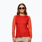 Longsleeve de trekking pentru femei NORRONA Femund PureUll LS aura orange/paprika
