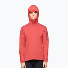 Bluză de trekking pentru femei NORRONA Falketind Warm1 Hood deep sea coral/baked apple