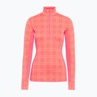 Bluză termoactivă pentru femei KARI TRAA Rose Half Zip bubblegum