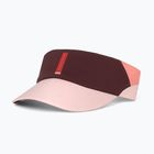 Vizieră pentru alergare Ciele Athletics FSTVisor SC Comp IconicVC dark wine red/blossom