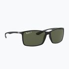 Ochelari de soare Ray-Ban RB4179 Liteforce matte black/green g-15