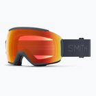 Ochelari de schi Smith Sequence OTG S2 slate/chromapop everyday red mirror