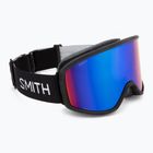 Ochelari de schi Smith Reason OTG black/green sol-x mirror