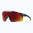 Ochelari de soare Smith Attack MAG MTB negru mat/roșu cromat cu oglindă oglindă