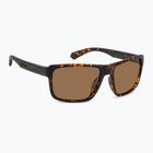 Ochelari de soare pentru bărbați Polaroid PLD 2158/S matte brown havana/bronze polarized