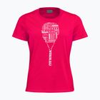 Tricou de tenis pentru femei HEAD Typo roz 814512