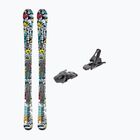Schiuri de coborâre pentru copii + legături HEAD  Monster Easy JRS + Jrs 7.5 GW CA white/black