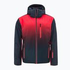 Jachetă de schi pentru bărbați HEAD Supershape negru-roșu 821002